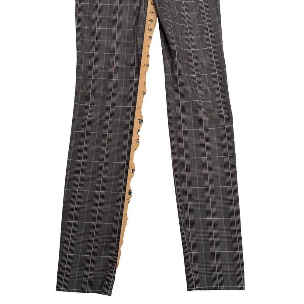 RW&CO Plaid Leggings High Rise Glen Check Dark Academia Business Casual Office M - Picture 3 of 5